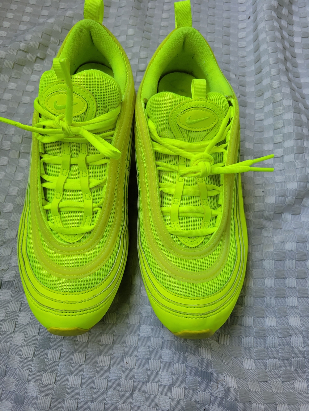 Nike Kids' Neon Yellow Athletic Shoes
